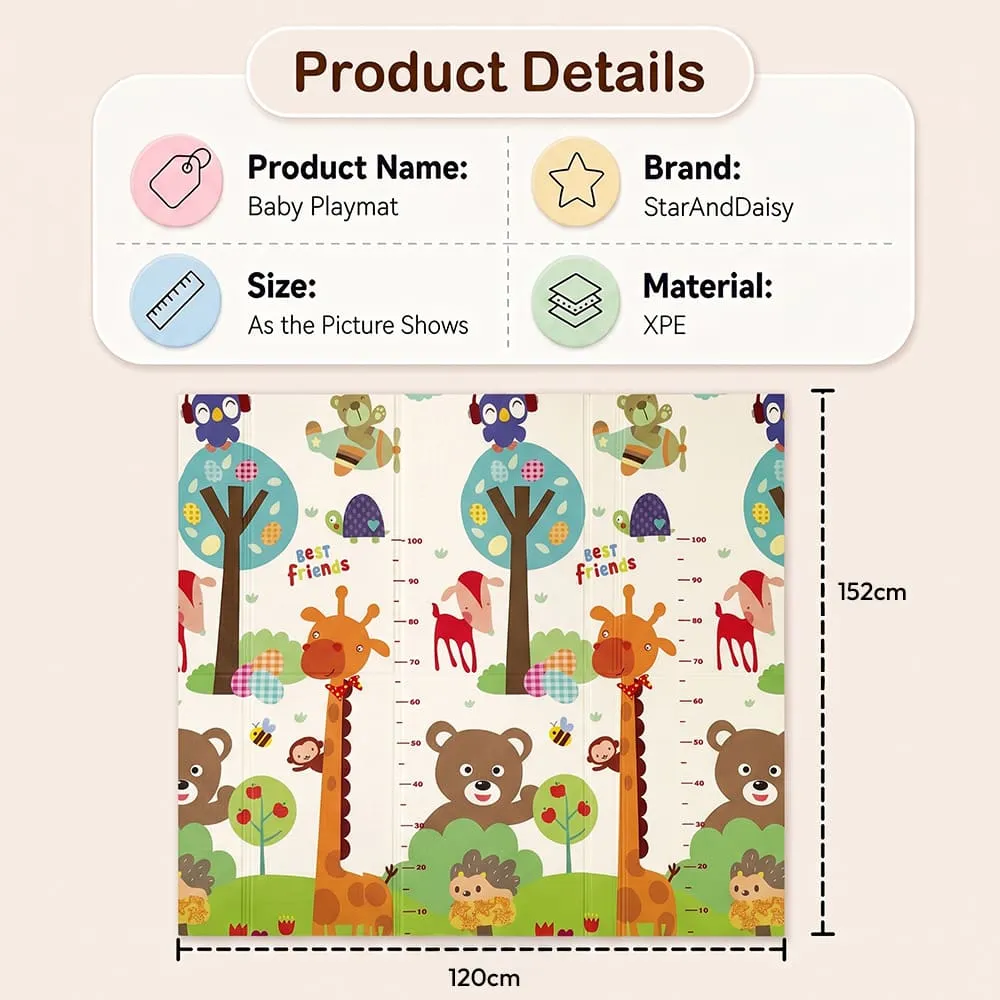 details and dimension Baby Play Mat 6mm abstract