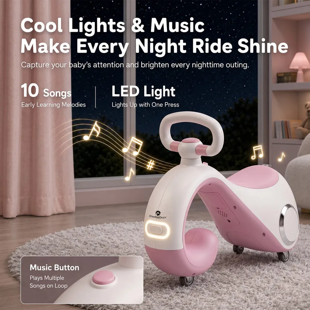 Mini move Balanacing Bike Swing Car pink