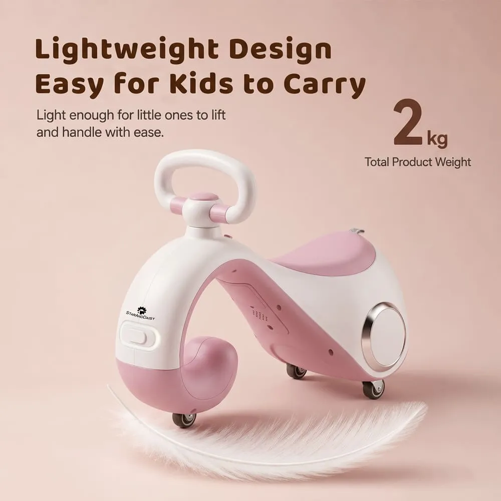 Mini move Balanacing Bike Swing Car pink