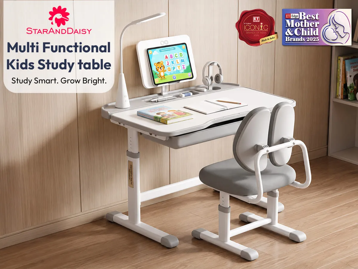 Multi-function Kids Study Table and Chair Set