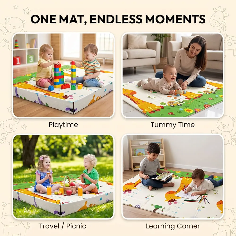 multiple usage of Baby playmat and playpen abc print 6mm