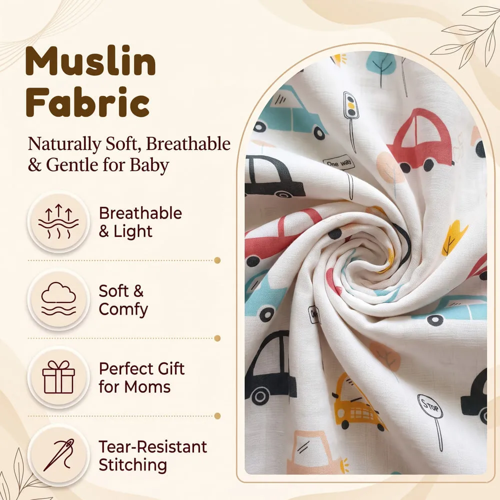 muslin fabric Muslin hooded towel