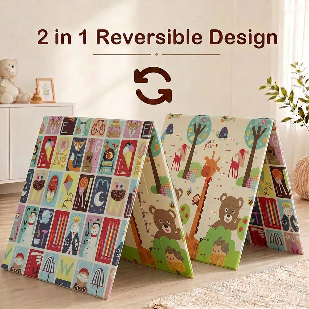 reversible Baby Play Mat 6mm best friend