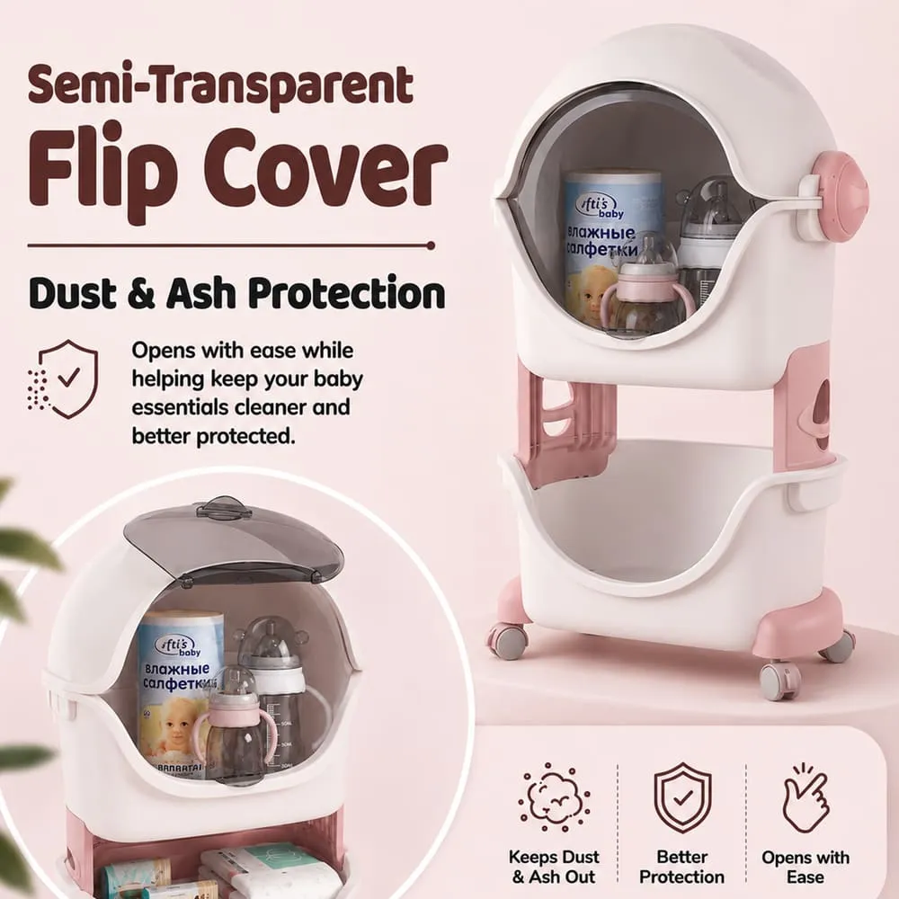 slip cover Astronaut Smart storage small organizer pink
