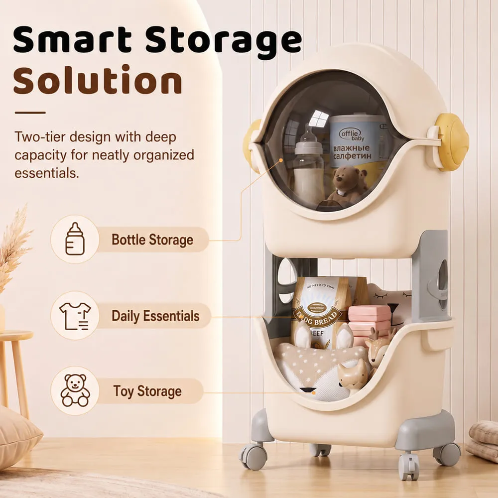 smart storage solution Astronaut Smart storage small organizer grey