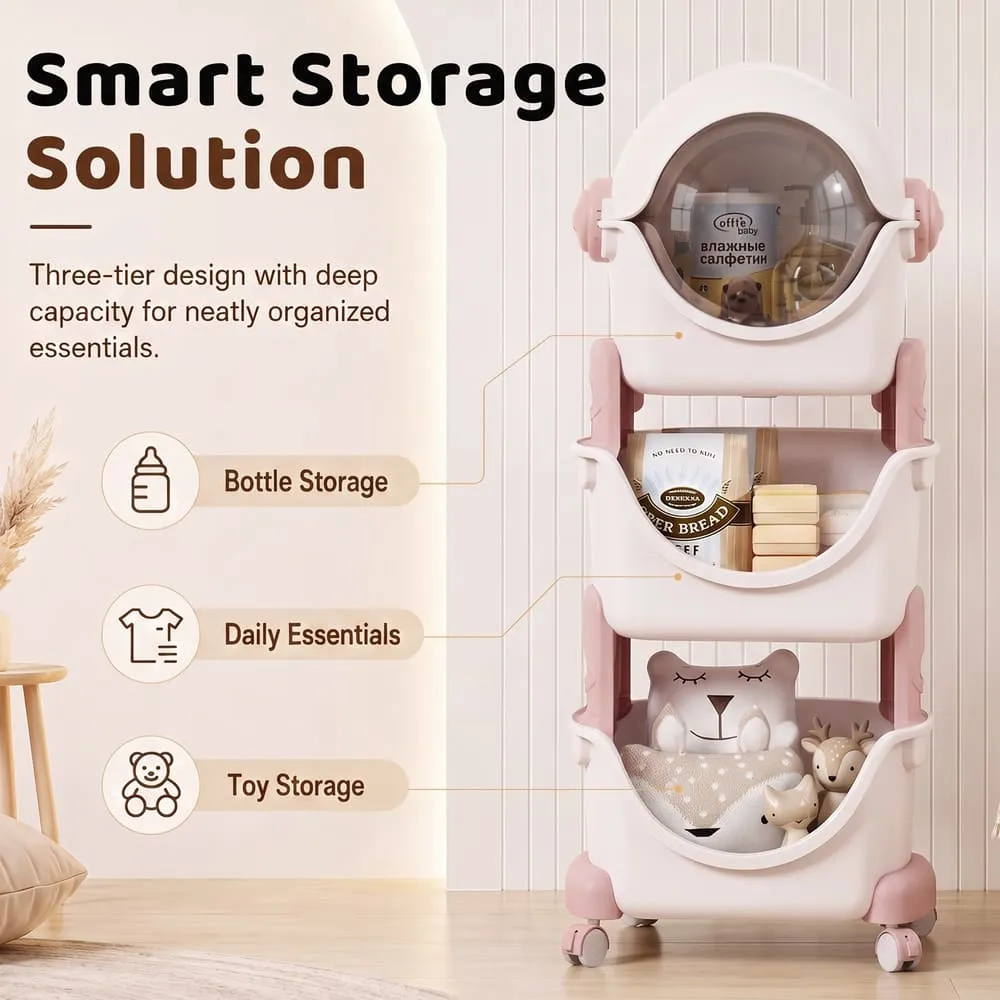 smart storage xolution Astronaut Smart storage organizer pink