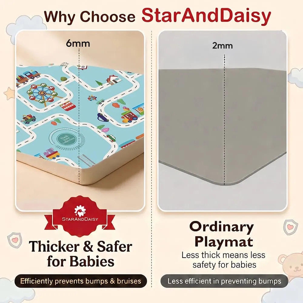 why choose Baby Play Mat 6mm animal train alphabet