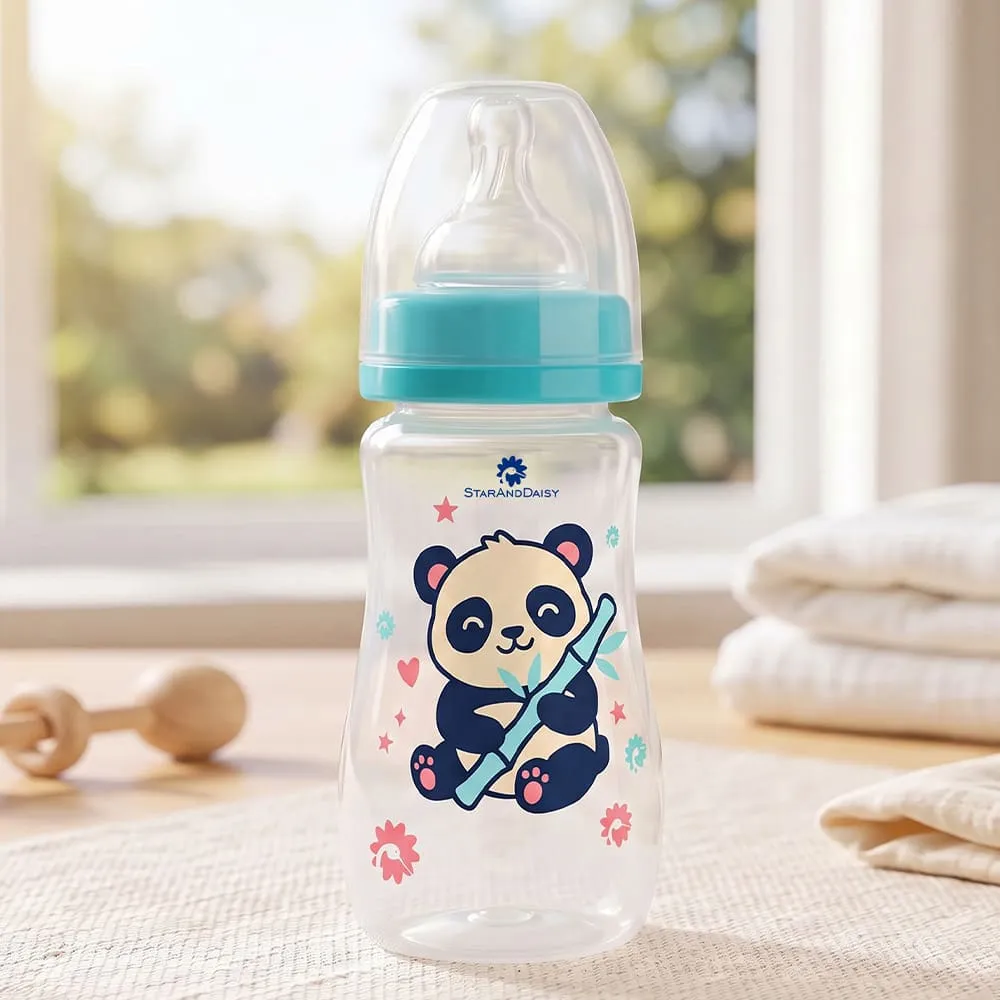 125ml feeding bottle blue