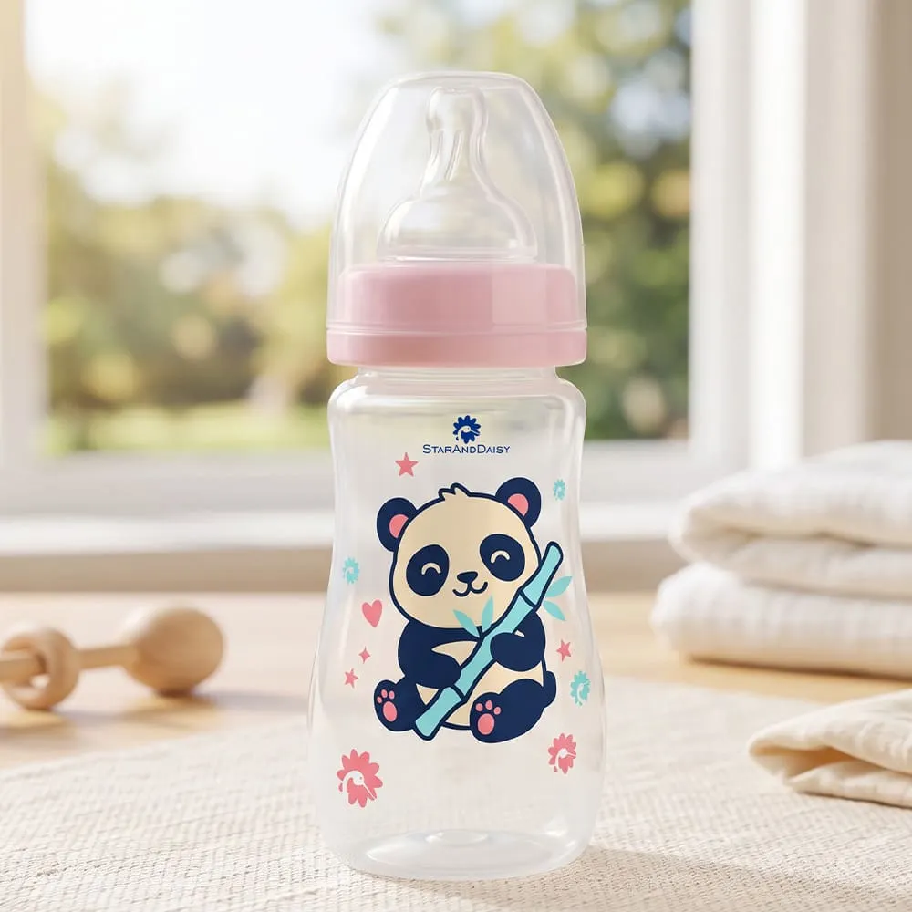 125ml feeding bottle pink