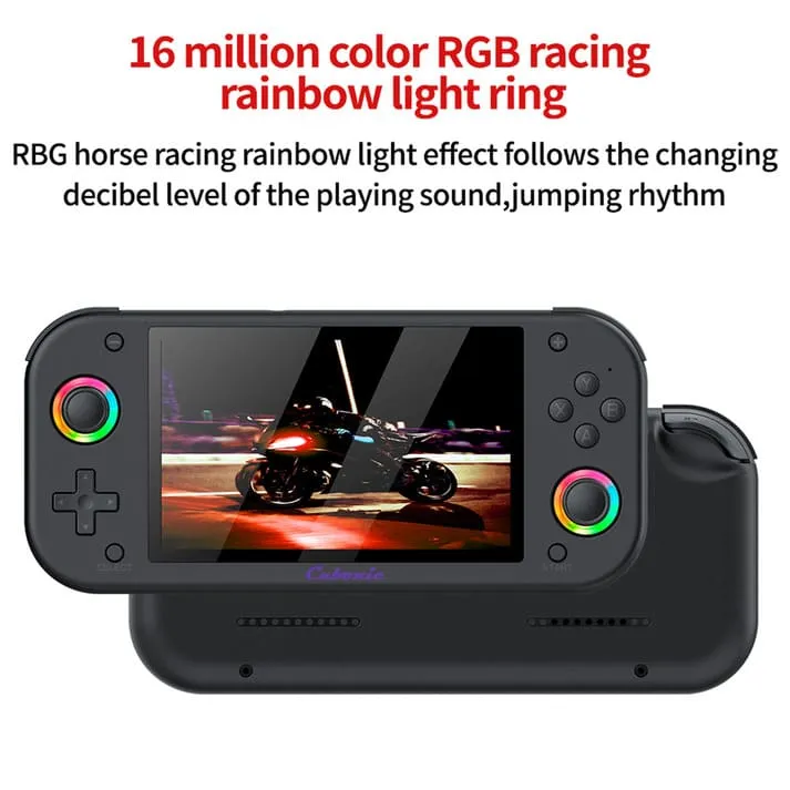 16 millions of color Cubonic VividGo M26 Retro Handheld Game Console black
