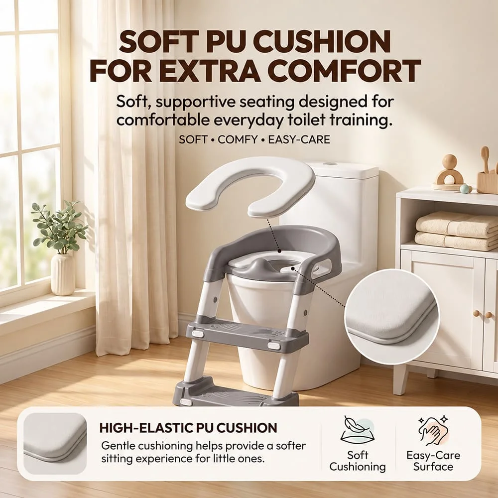 2 in 1 stepup Toilet Trainer grey5