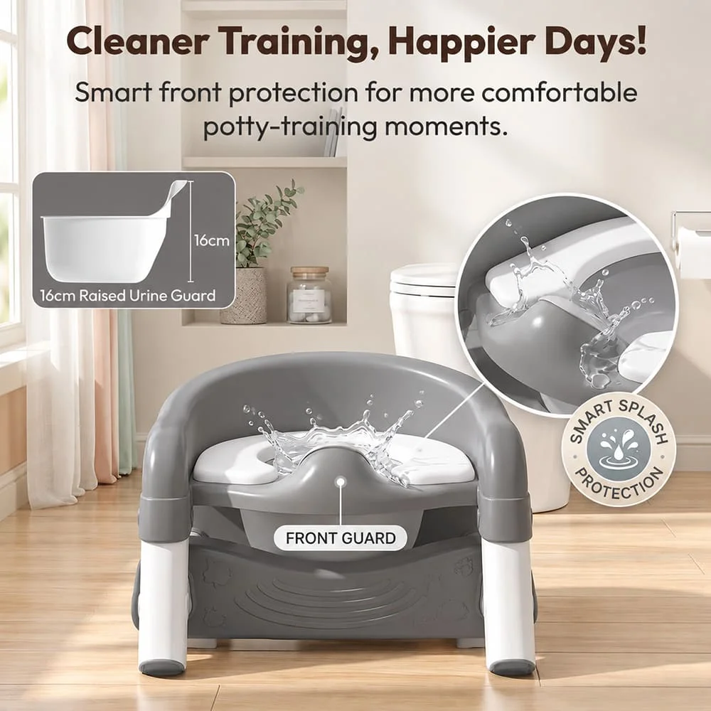 2 in 1 stepup Toilet Trainer grey6