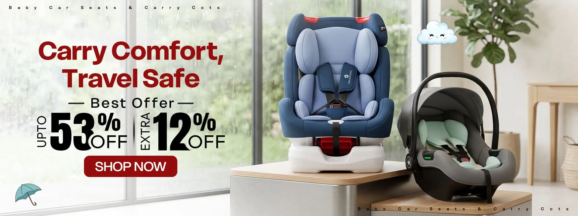Baby Car Seat & Carry Cot