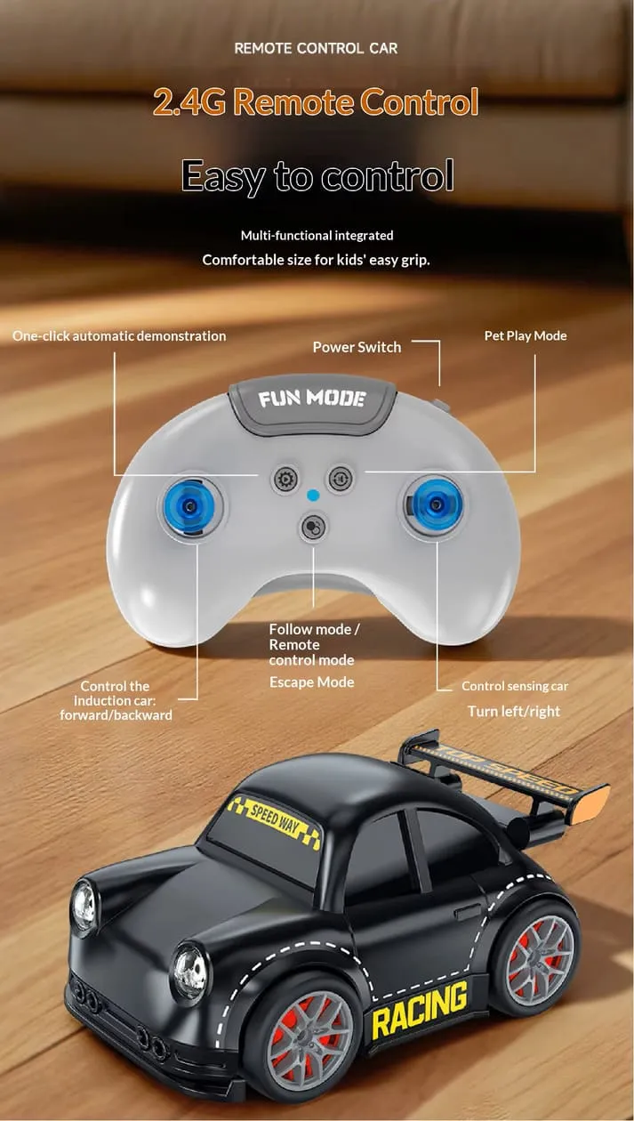 Cubonic Multifunctional RC Drift Car – 2.4G Remote Control Racing Car for Kids