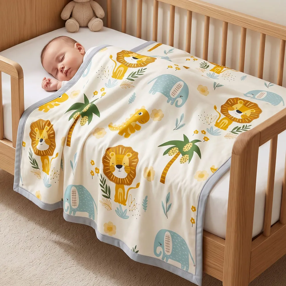 Cotton Dohar Safari print