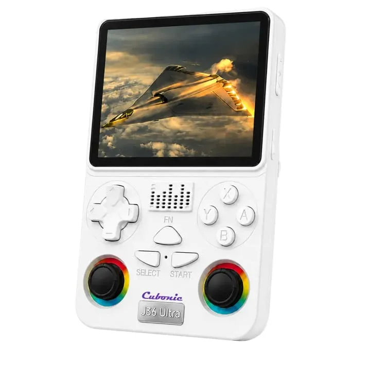 Cubonic Xplore J36 Ultra Handheld Gaming Console white