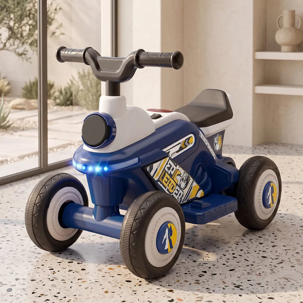 Electric ATV Kids Ride-on Bike blue