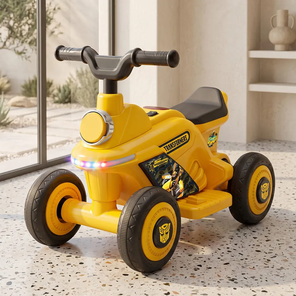 Electric ATV Kids Ride-on Bike yellow