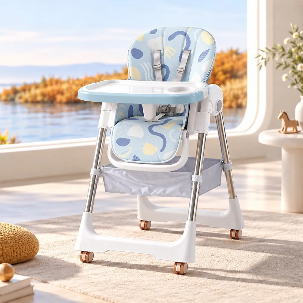 Galaxy high chair blue