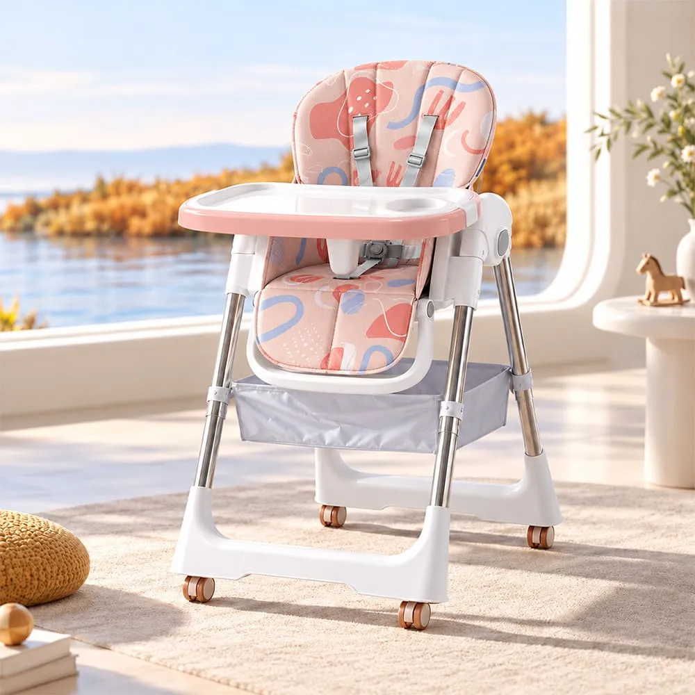Galaxy high chair pink