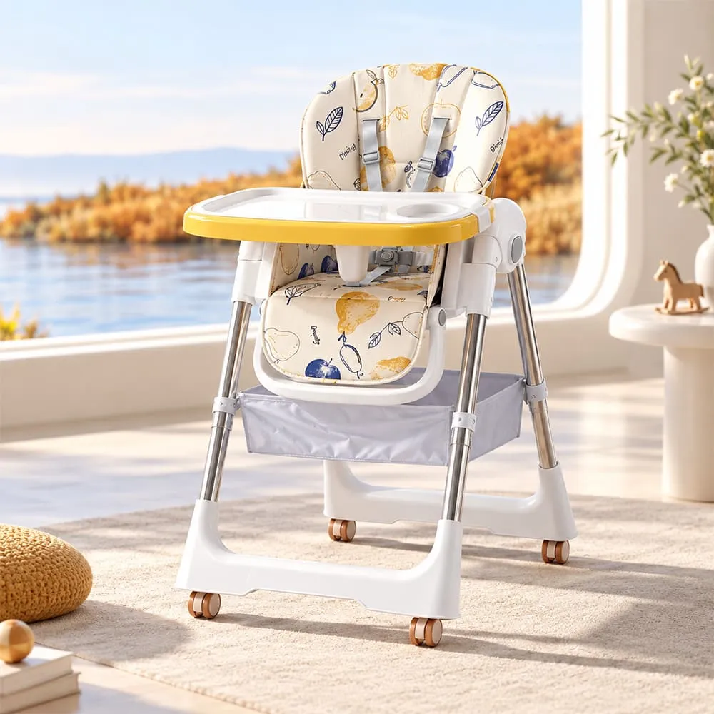 Galaxy high chair yellow