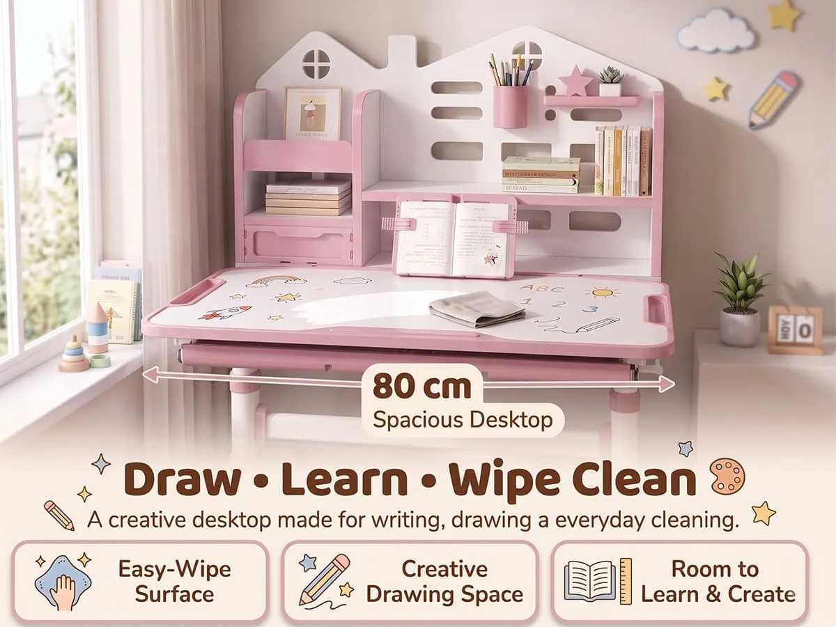 Smart Kids Study Table and Chair Set