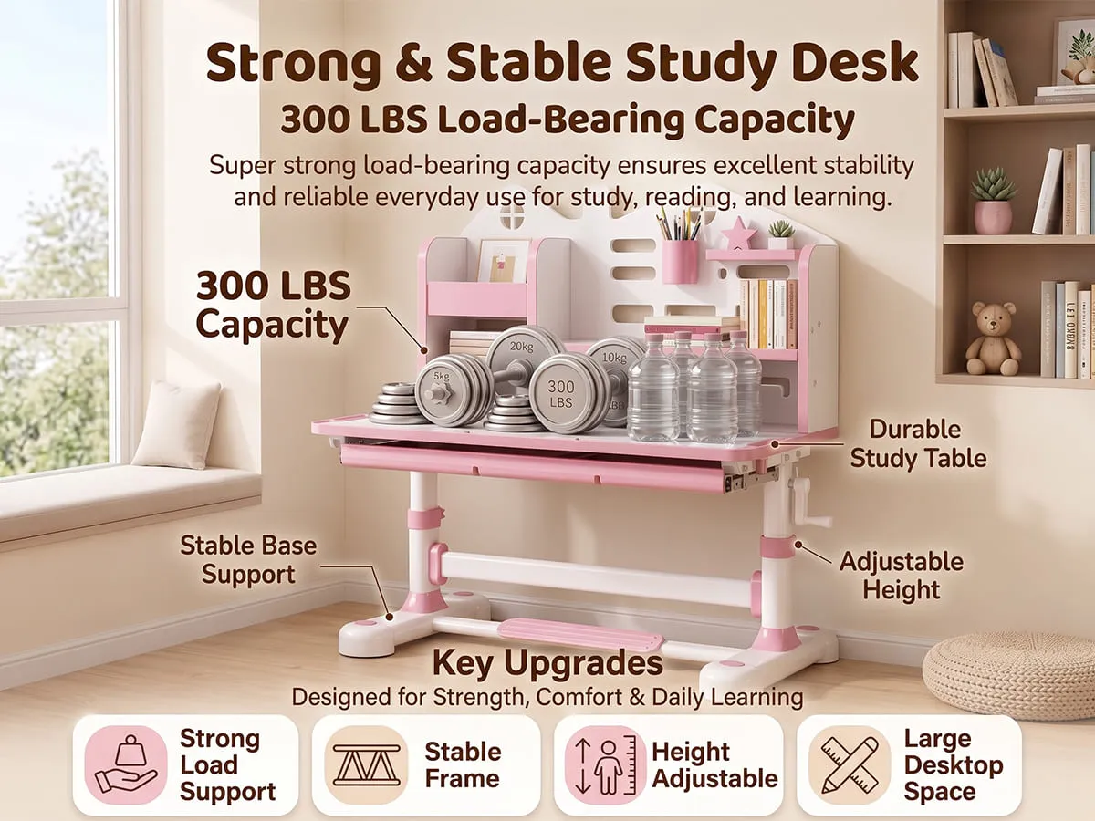 Smart Kids Study Table and Chair Set