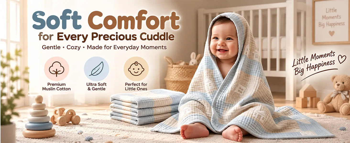 Korean Muslin Baby Blanket