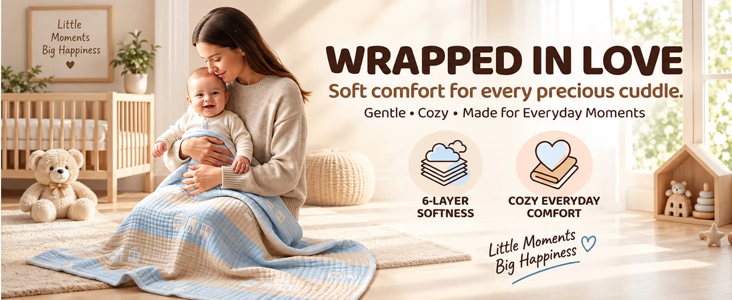 Korean Muslin Baby Blanket
