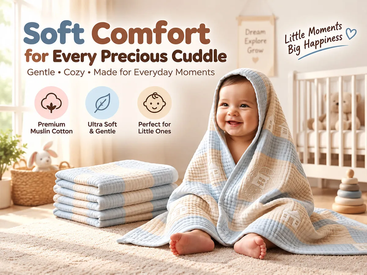Korean Muslin Baby Blanket