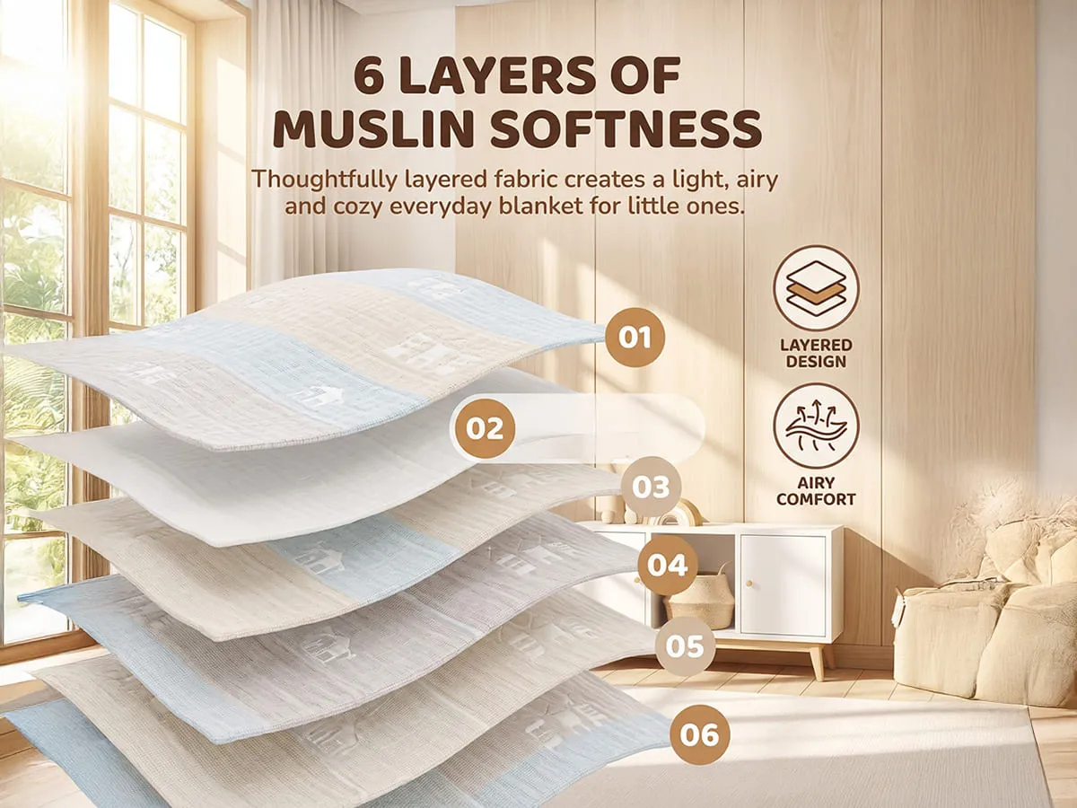Korean Muslin Baby Blanket