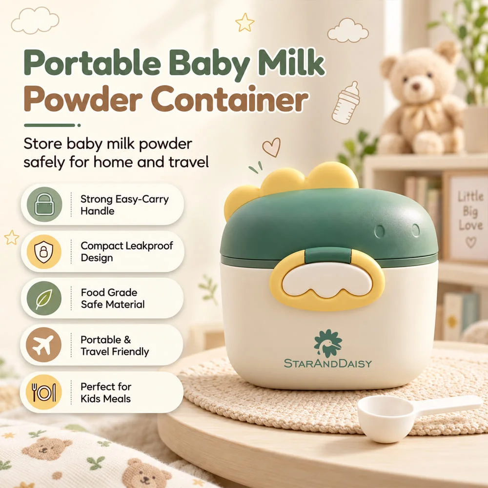 Milk Powder Container Green5