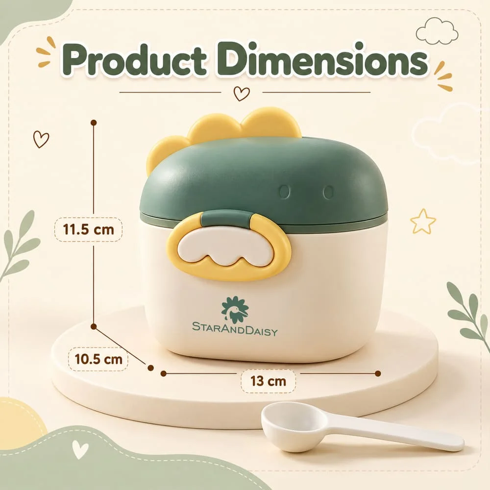 Milk Powder Container Green7