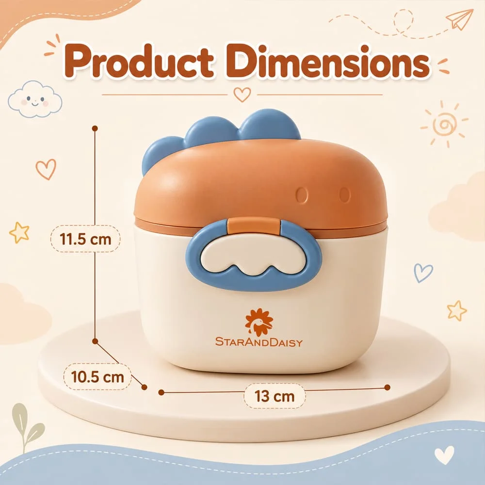 Milk Powder Container Orange4