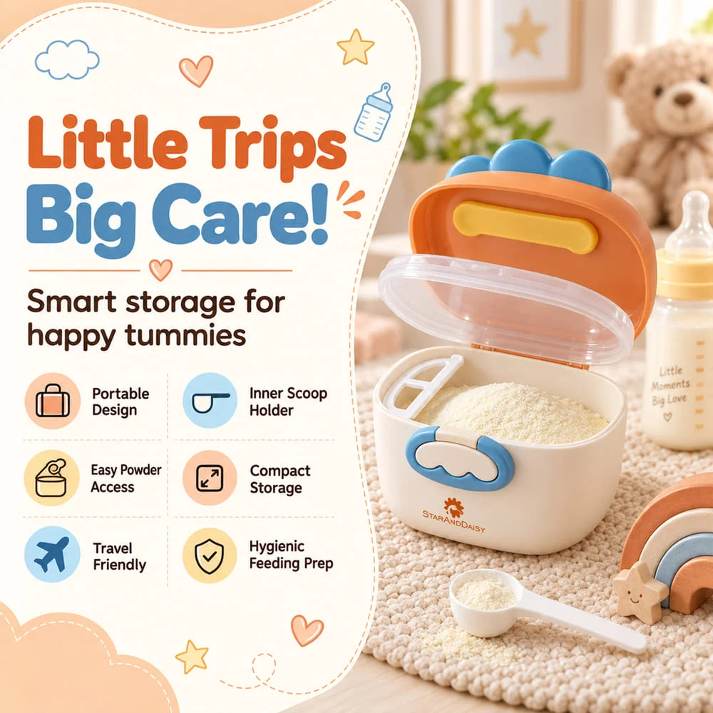 Milk Powder Container Orange5