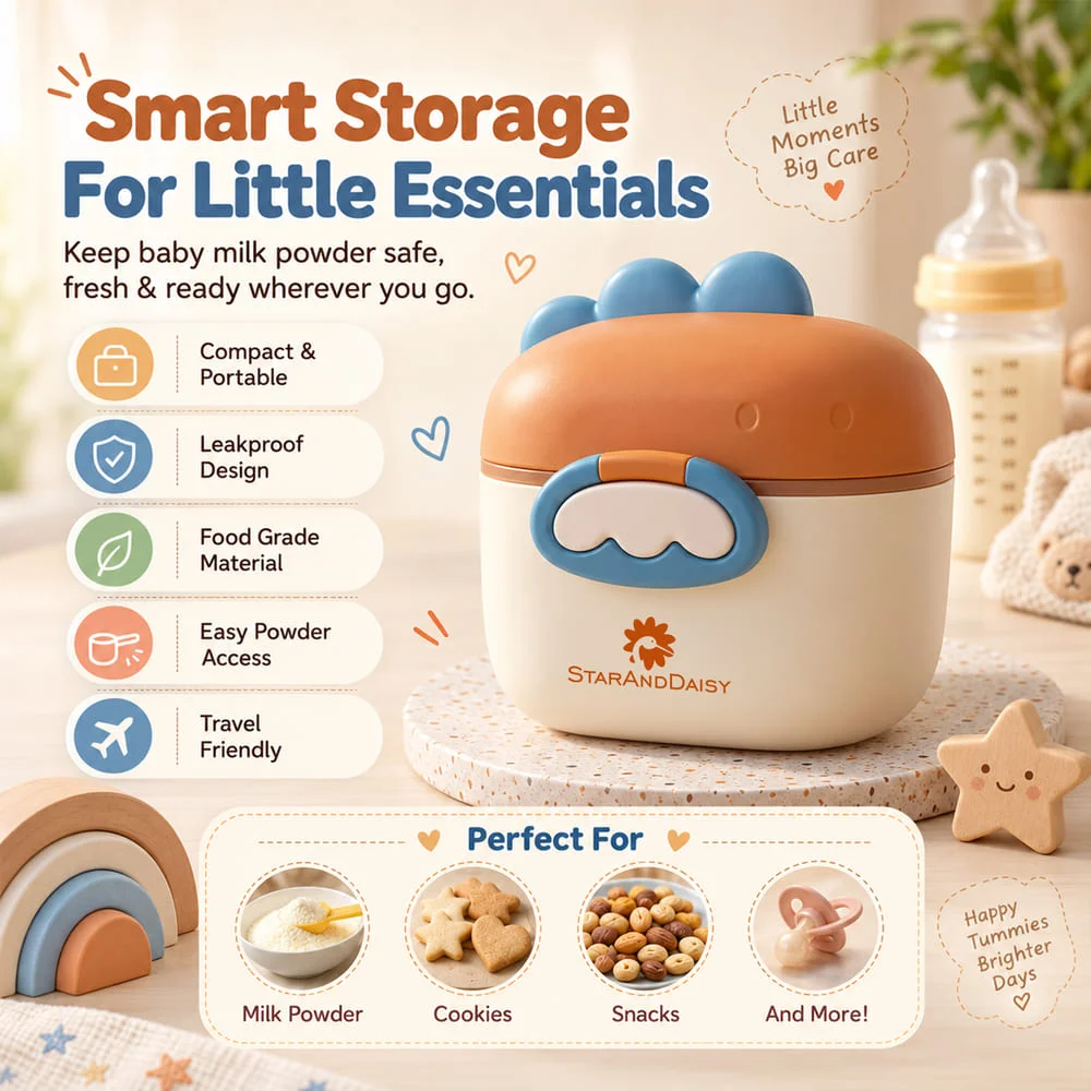 Milk Powder Container Orange6