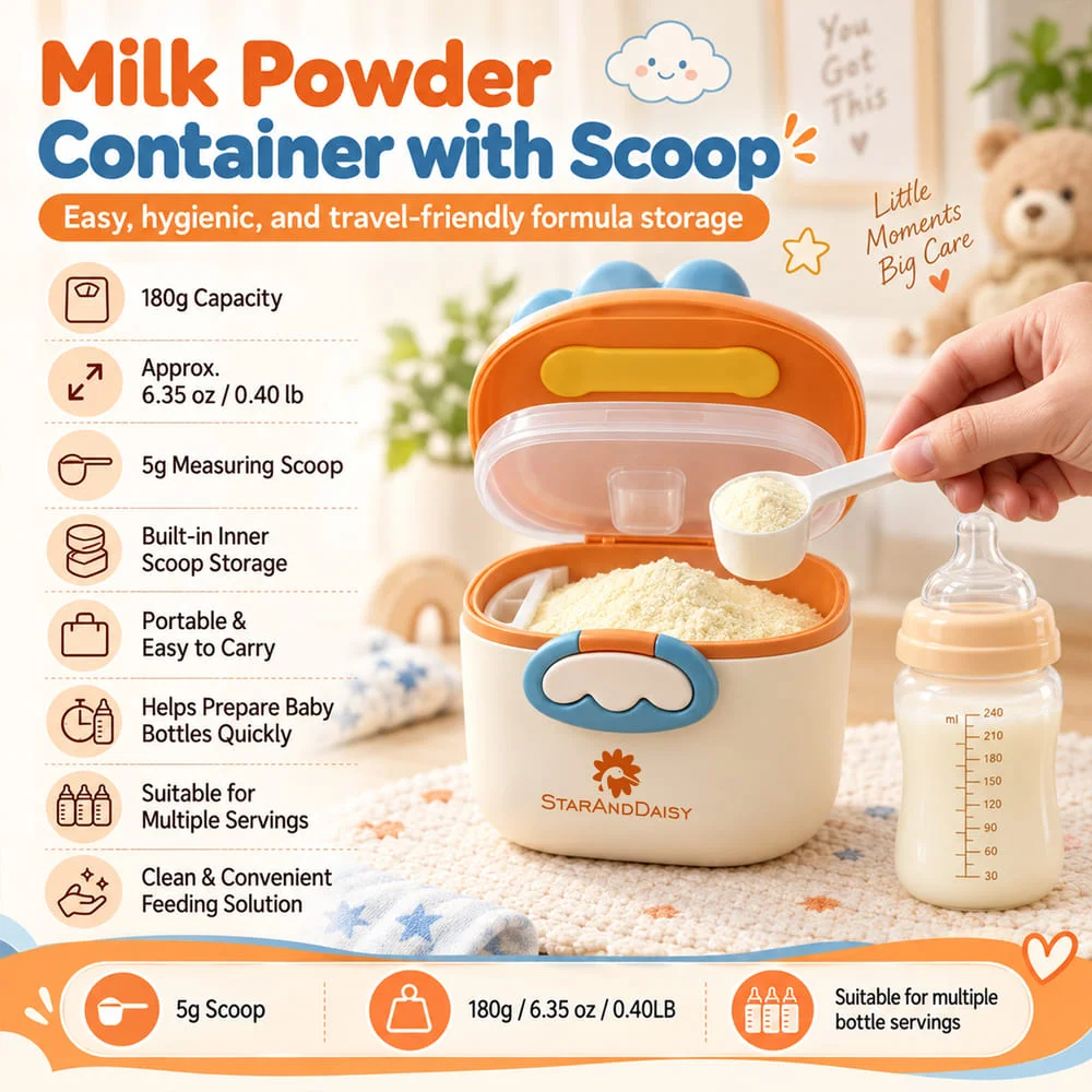 Milk Powder Container Orange7