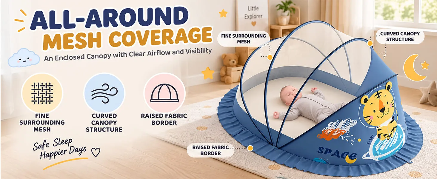 Foldable Baby Mosquito Net