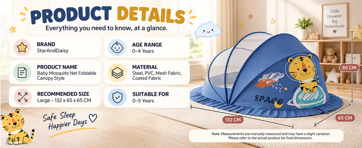 Foldable Baby Mosquito Net