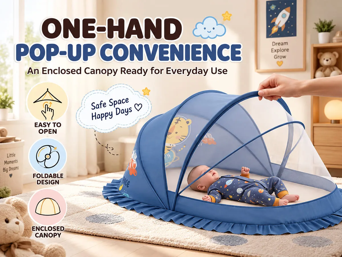 Foldable Baby Mosquito Net