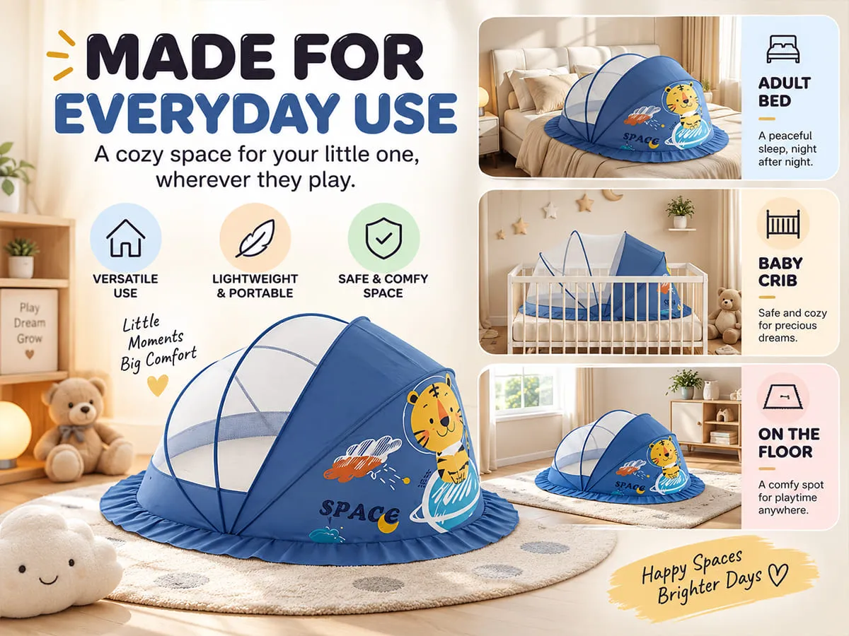 Foldable Baby Mosquito Net