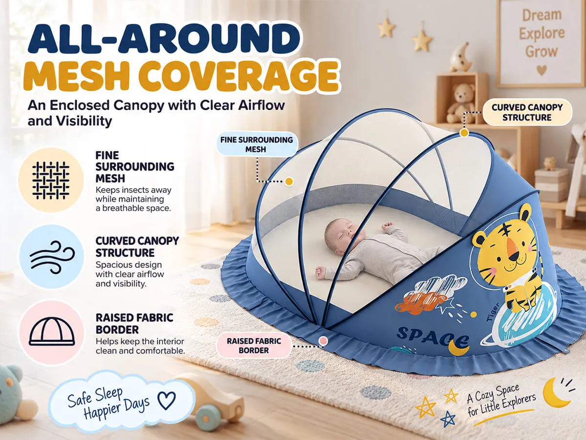 Foldable Baby Mosquito Net