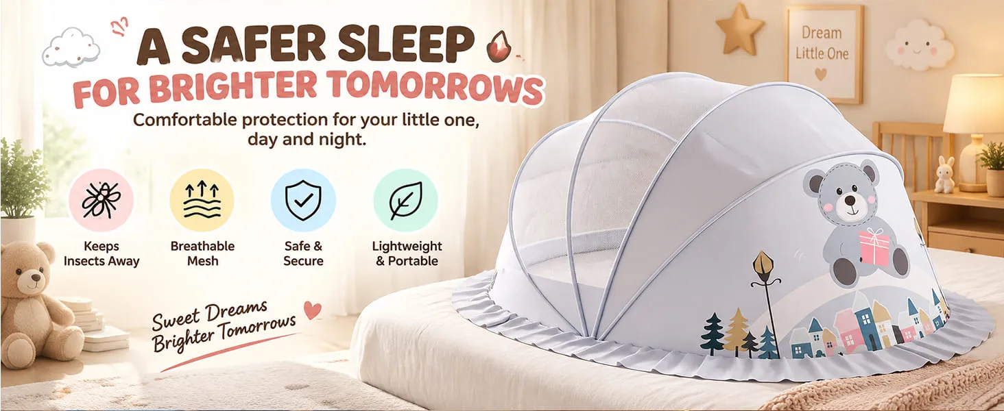 Foldable Baby Mosquito Net