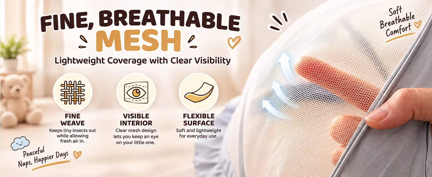 Foldable Baby Mosquito Net
