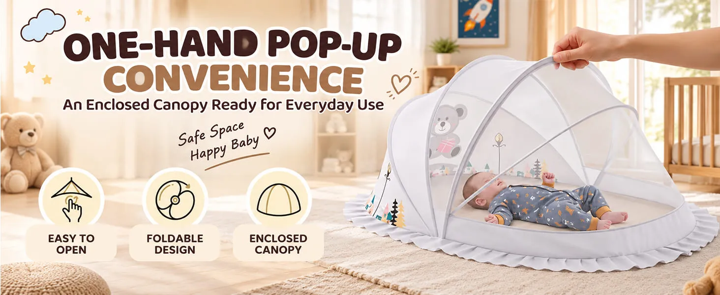 Foldable Baby Mosquito Net