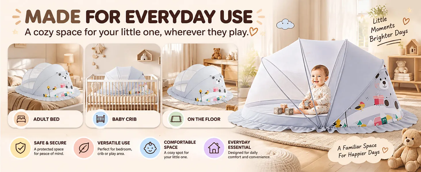 Foldable Baby Mosquito Net