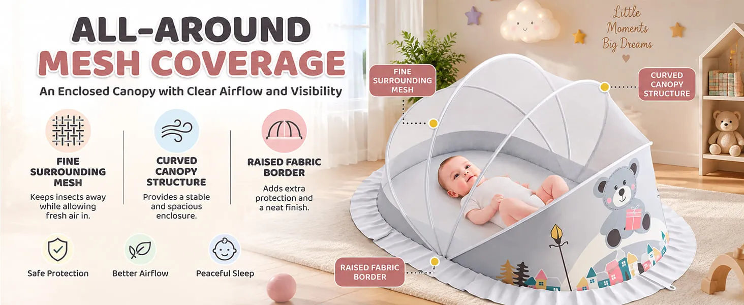 Foldable Baby Mosquito Net