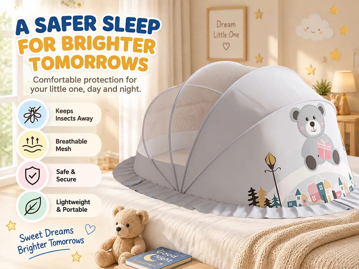 Foldable Baby Mosquito Net