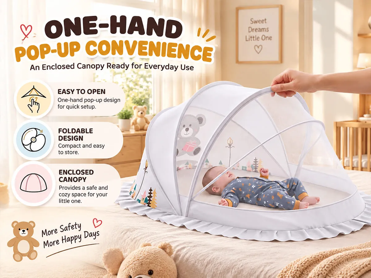 Foldable Baby Mosquito Net