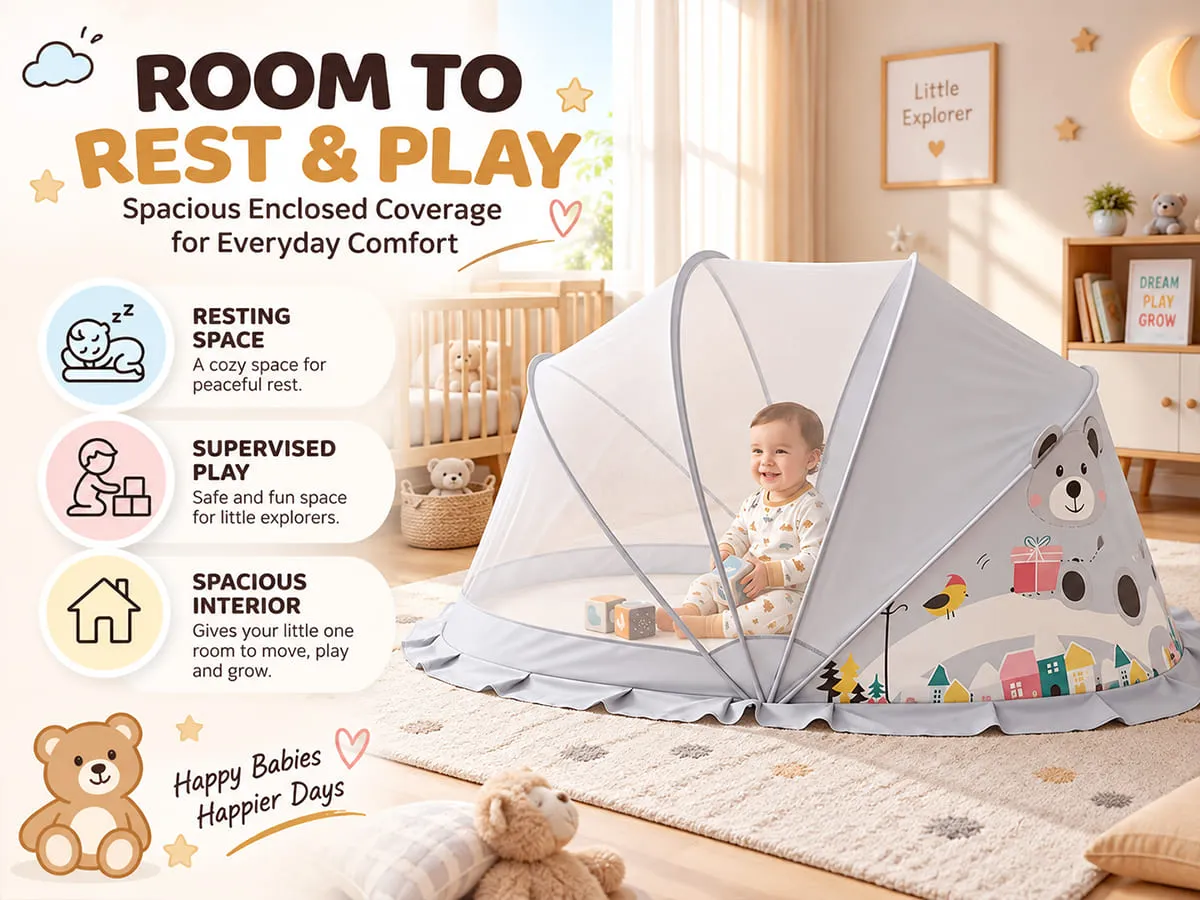 Foldable Baby Mosquito Net